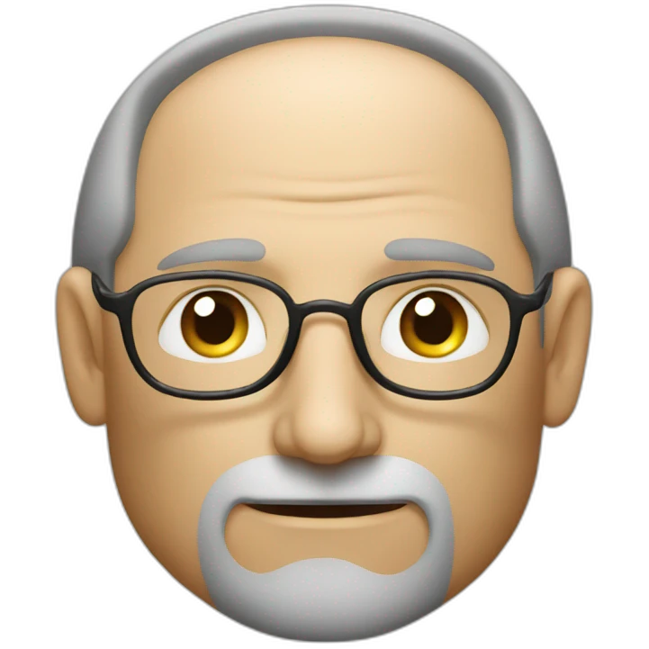 Steve jobs with iPhone emoji