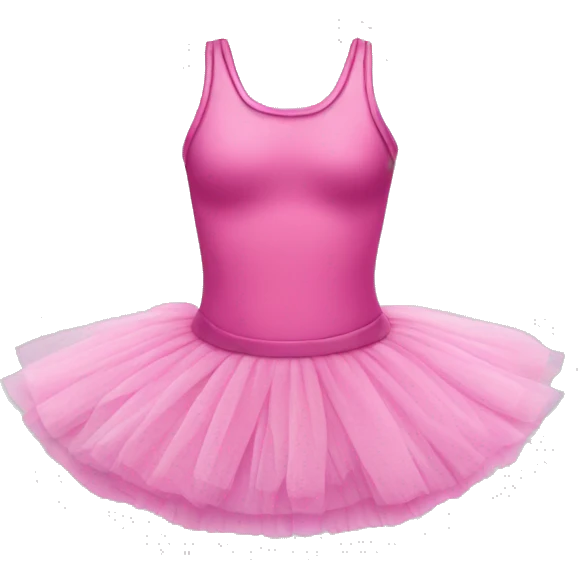 Pink tutu emoji