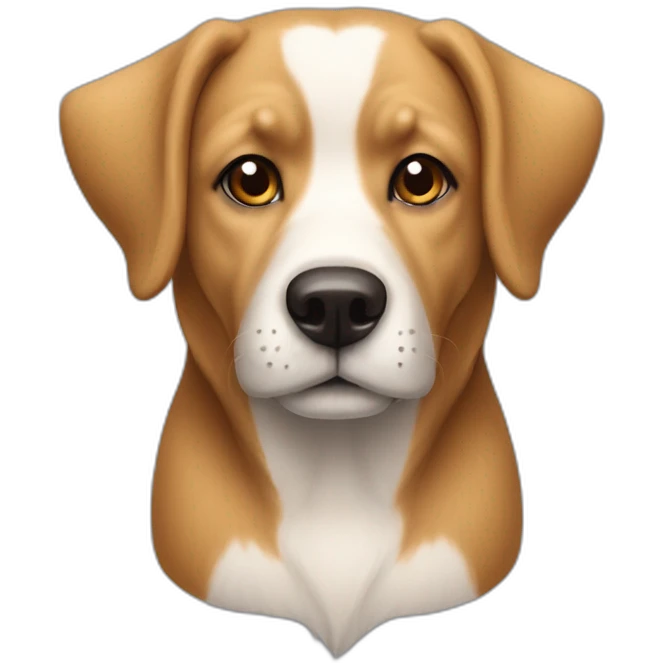 Chien qui bois du thé emoji