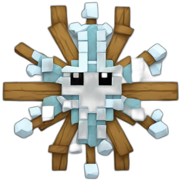 Pokemon Snowman Snowflake Minecraft emoji