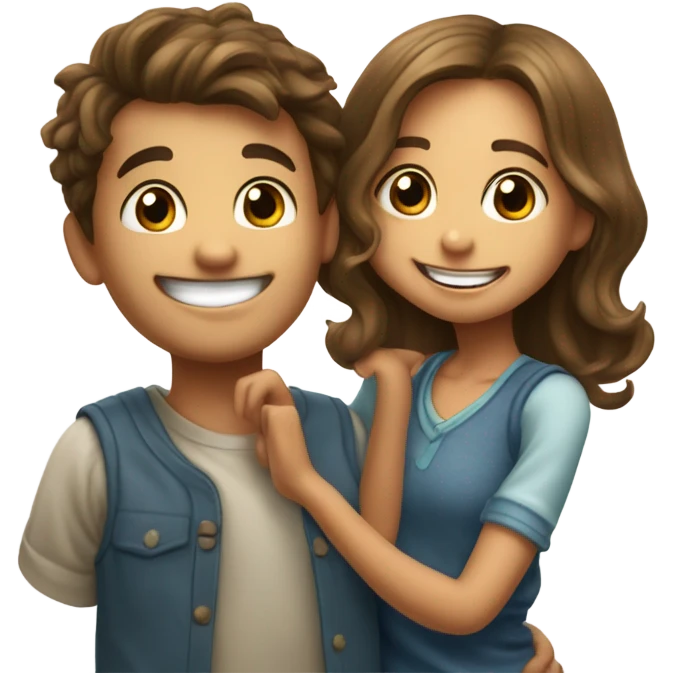 boy flirting girl emoji