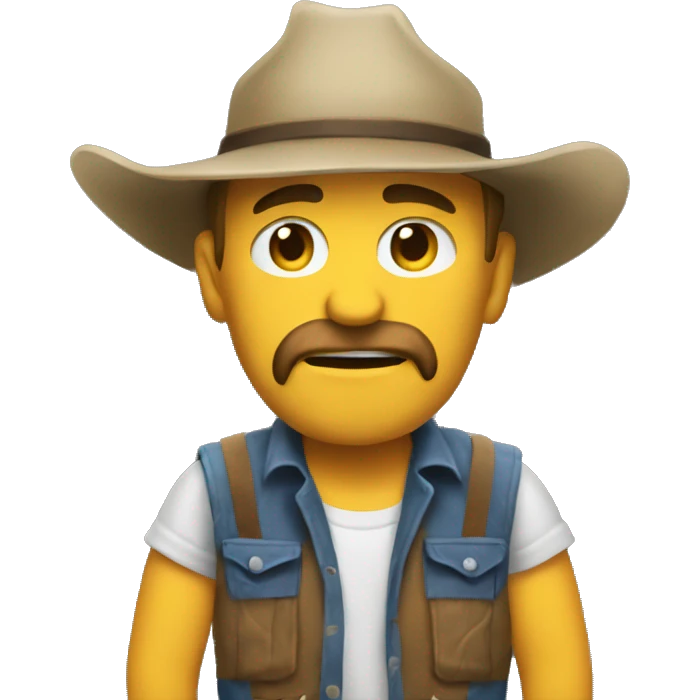 Redneck shrug emoji
