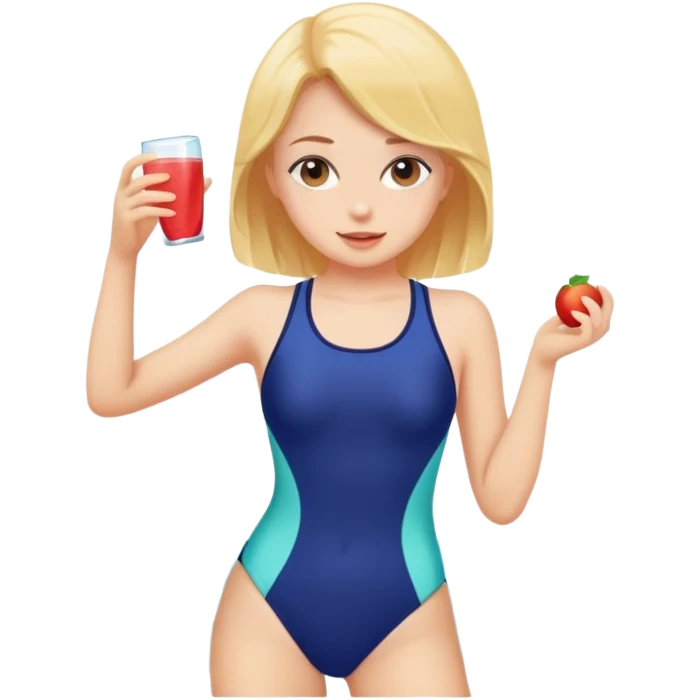 Лоли в купальнике  emoji