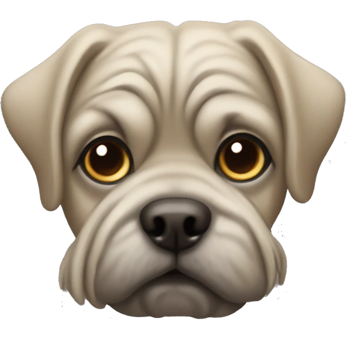 mops dog emoji