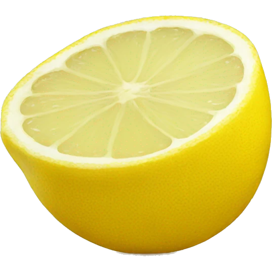 freezed lemon emoji
