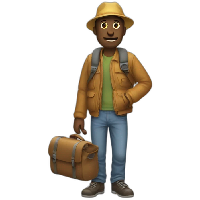 Hitchhiker  emoji