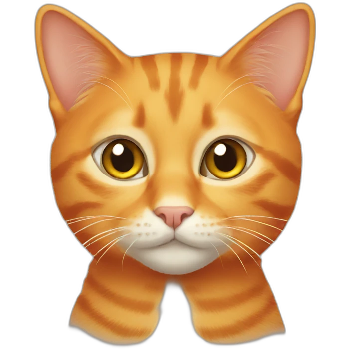 orange tabby cat emoji