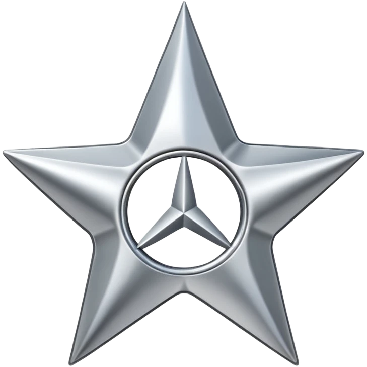 Mercedes logo emoji