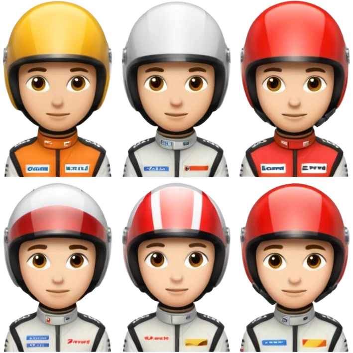 formula drivers emoji