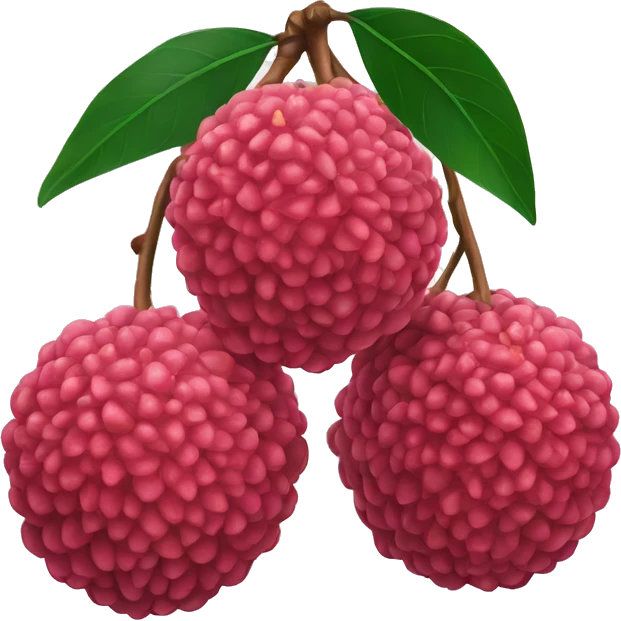 lychee emoji