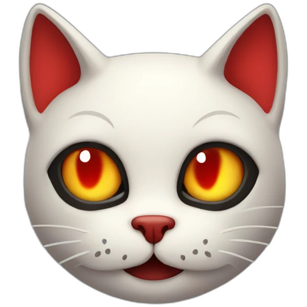 Cat devil emoji