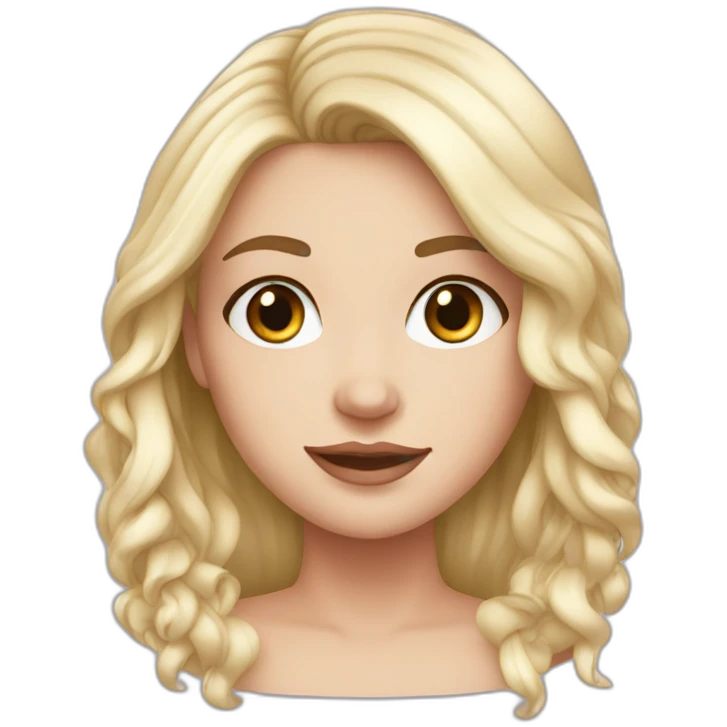 beautiful white girl emoji