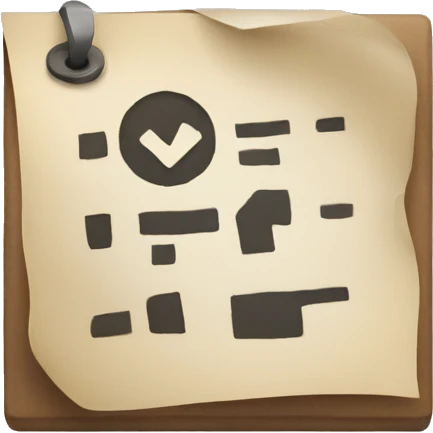 Verification check mark emoji