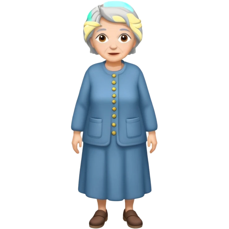 old woman full body emoji
