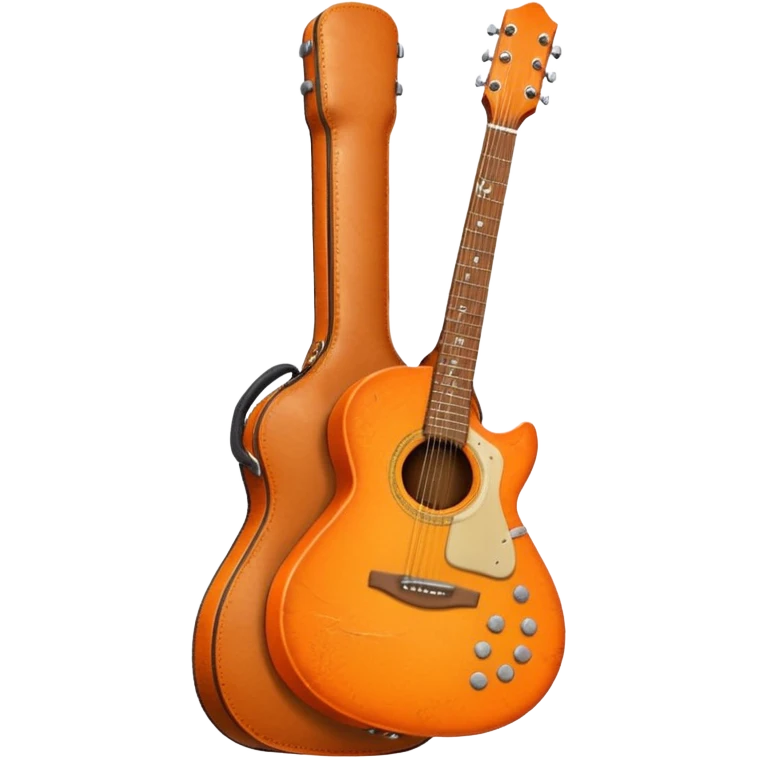 orange Guitar Case emoji