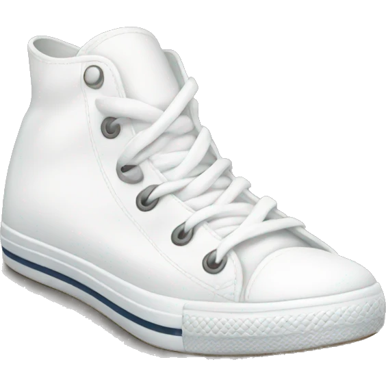 White converse emoji