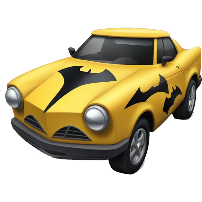 Batman animated series car emoji