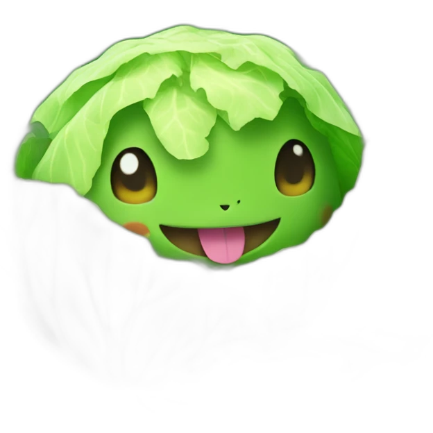 pokemon in cabbage emoji