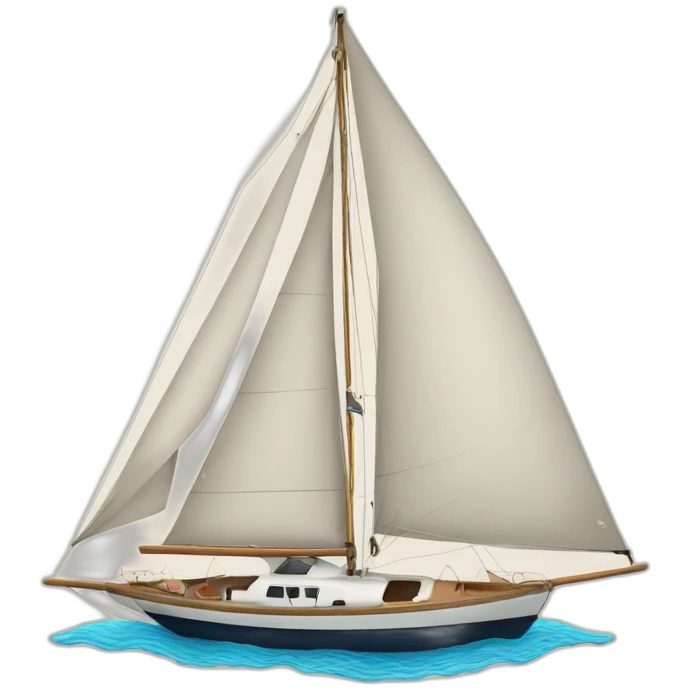 2 albatross on sailboat emoji