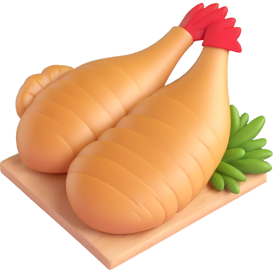 Chicken breast emoji