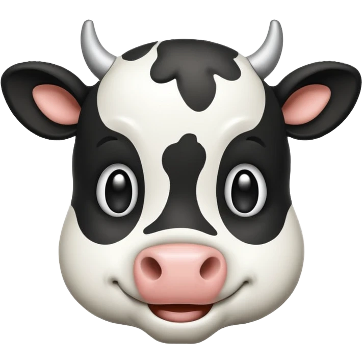 retro cow emoji  emoji