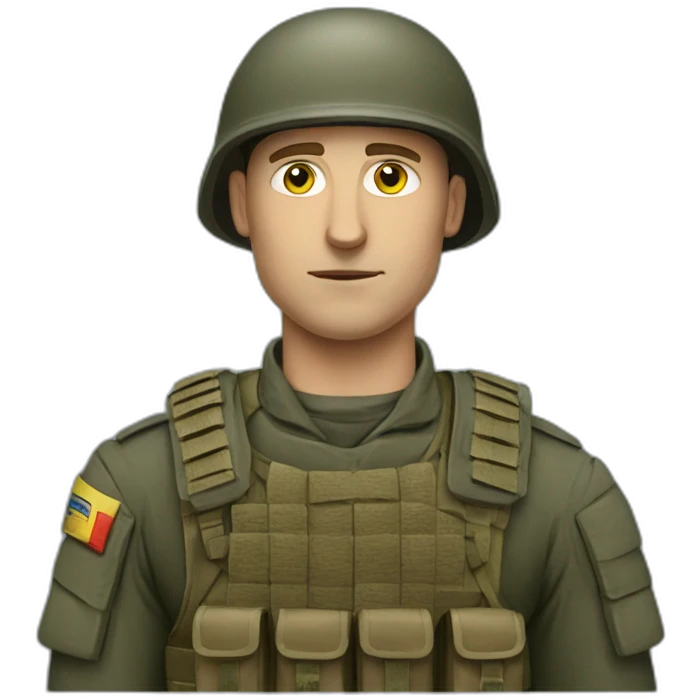 ukranian soldier emoji