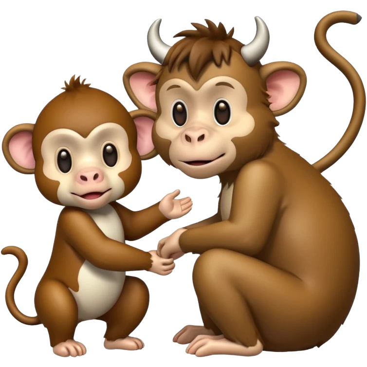 🐮🐵 emoji