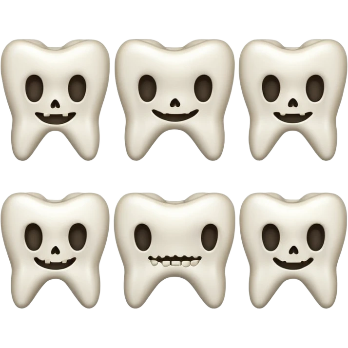 🦷🦴🦷🦴🦷🦴🦷🦴 emoji