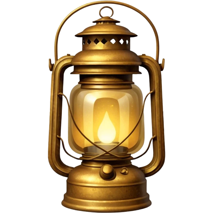 glitter old lantern emoji