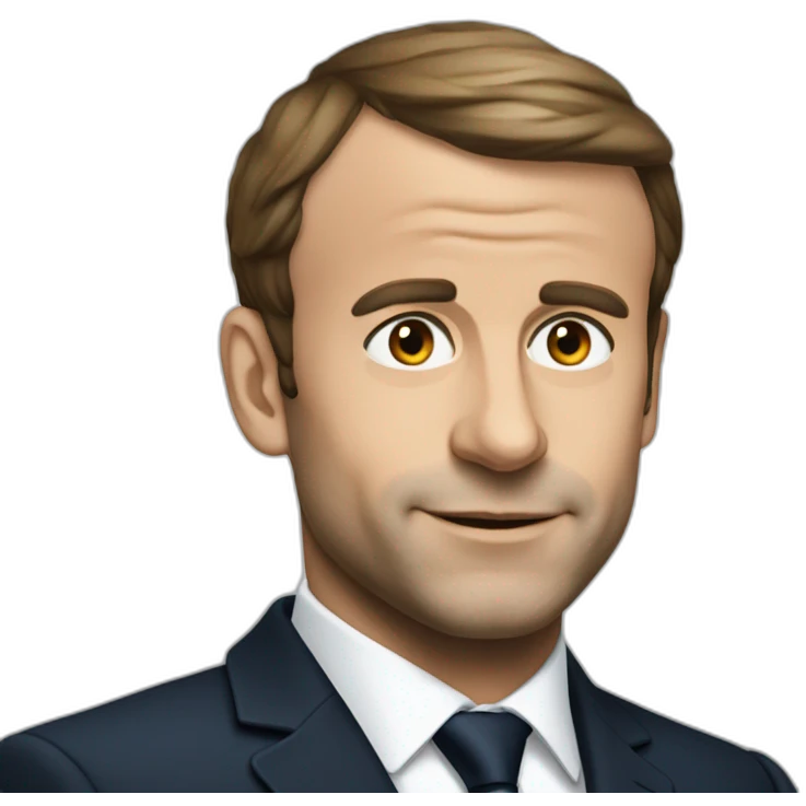 Macron en colere emoji
