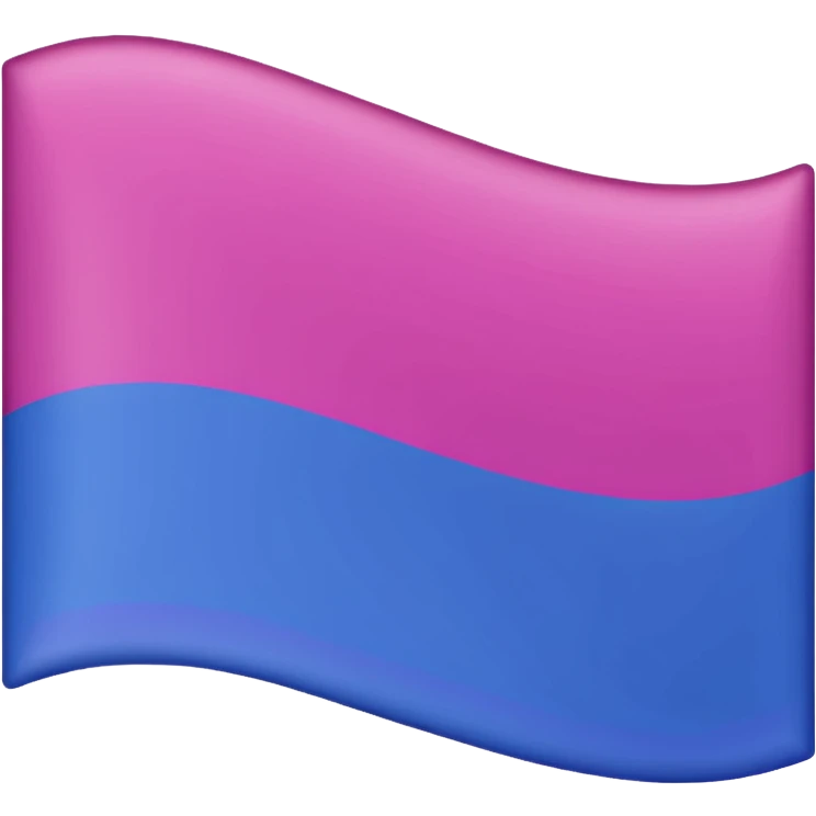 Bisexual flag emoji