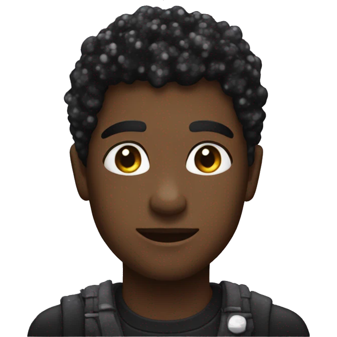 Black sparkle emoji