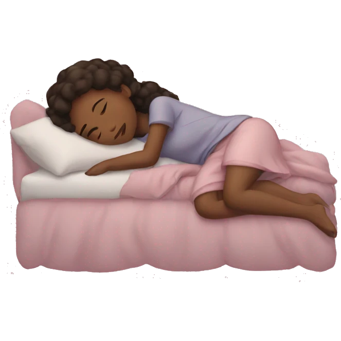 girl sleeping aesthetic emoji
