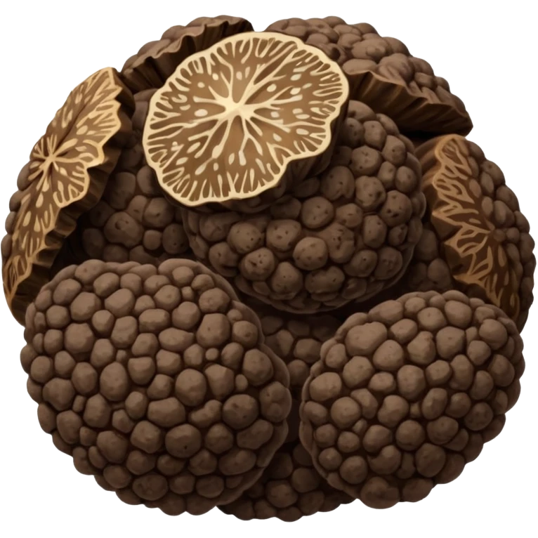 Fresh winter truffles  emoji