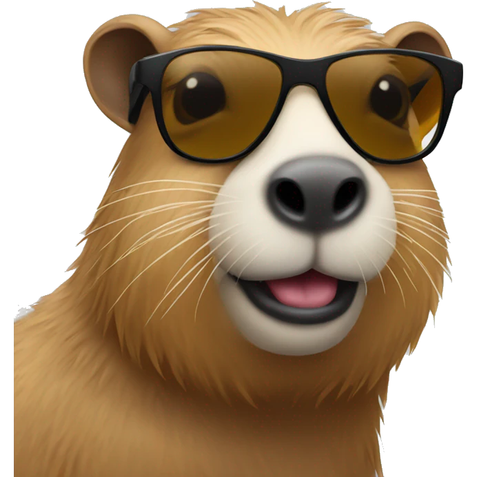 capybar with sunglasses emoji