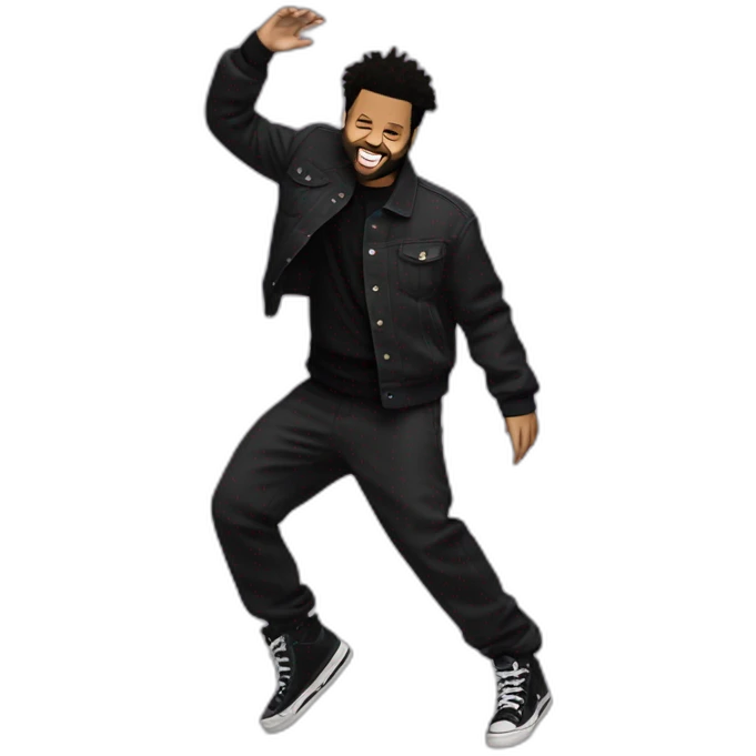 The weeknd dancing emoji