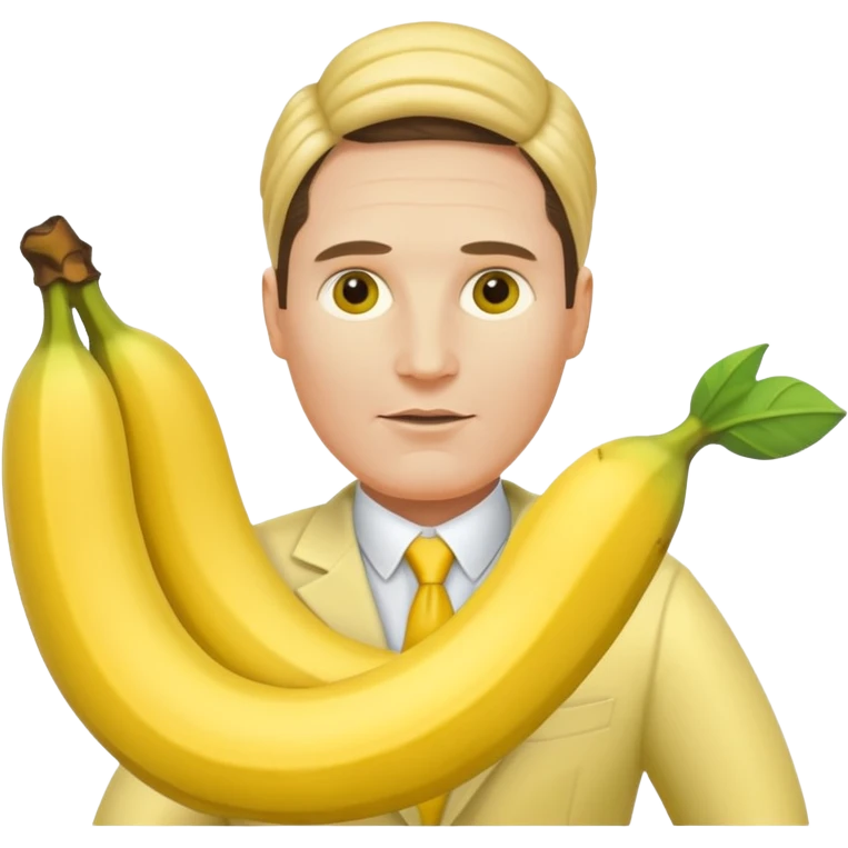 Kier starmer wearing a banana costume  emoji