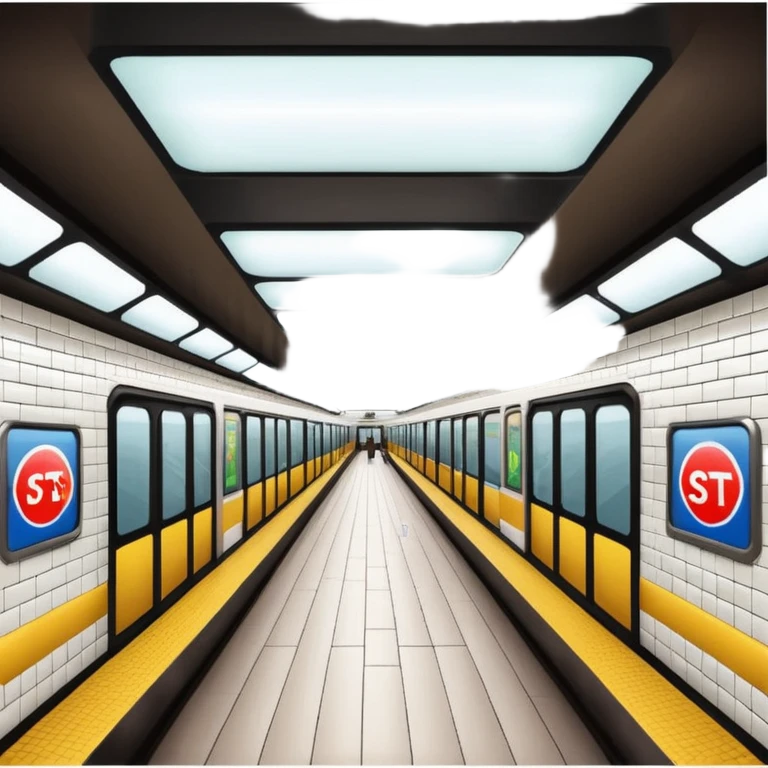 subway station emoji