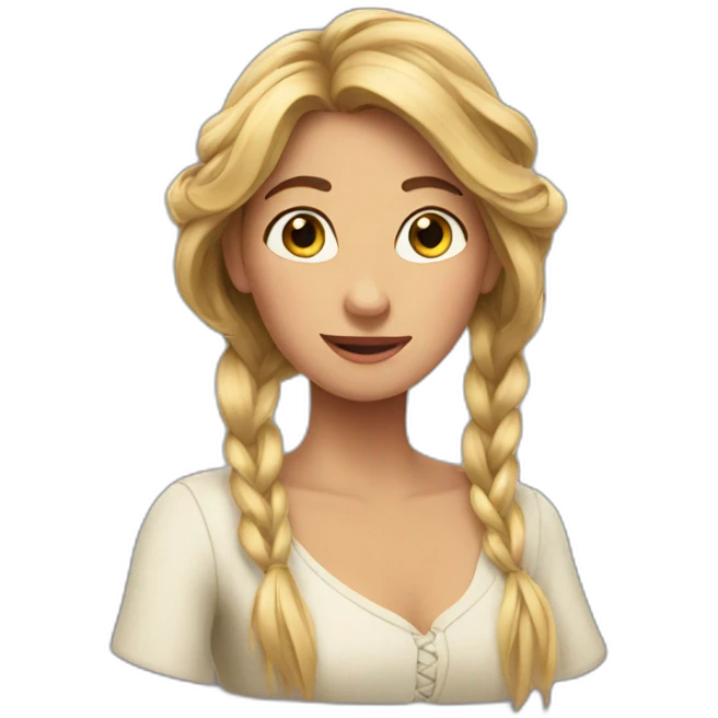 women tangled emoji