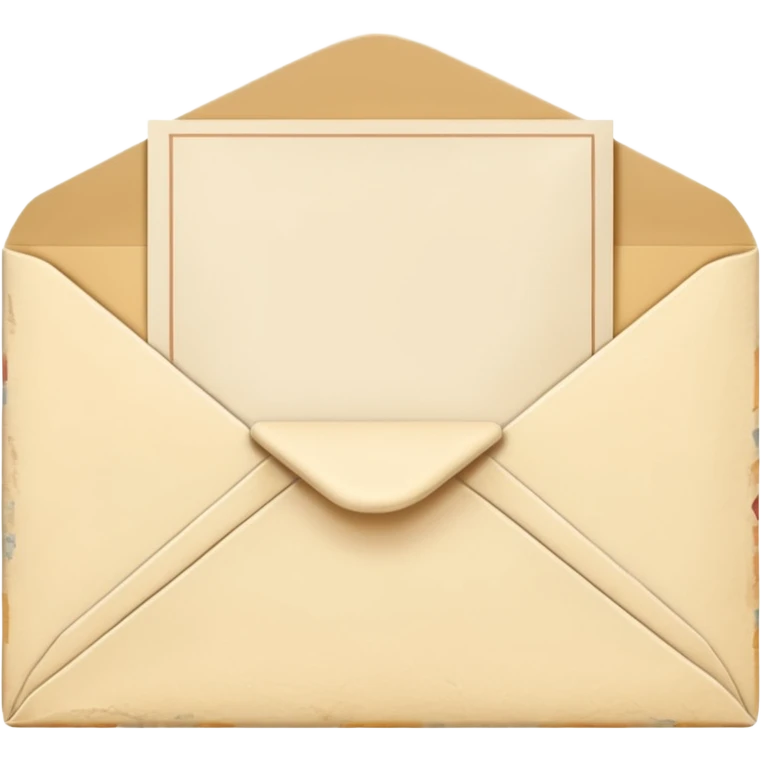Cream-colored Letter Envelope  emoji