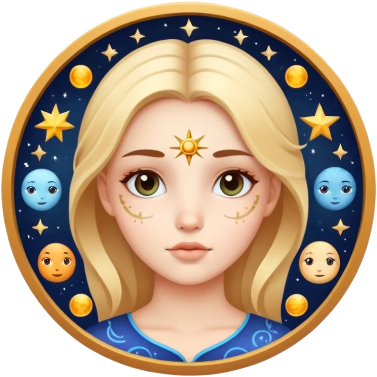 Cute grig astrology emoji