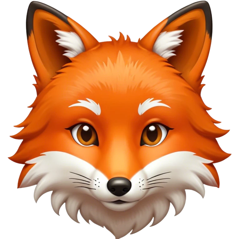 fox with a kiss emoji