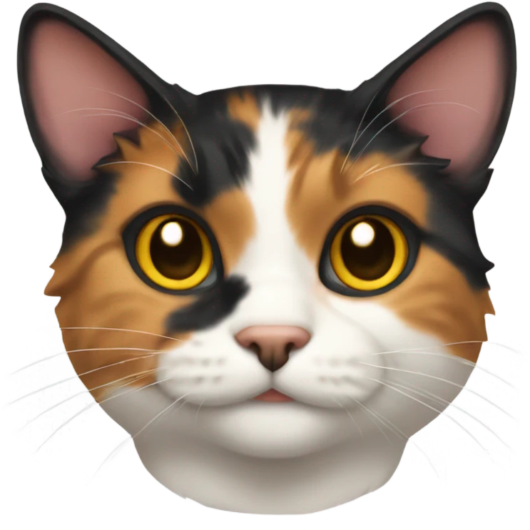 Calico cat emoji