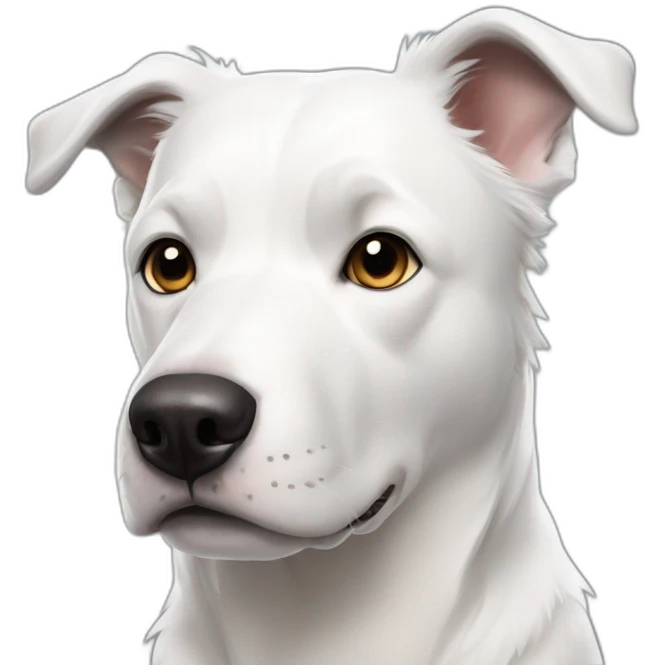 short-hair, black-and-white, border-collie-american-bulldog, white-fur-around-left-eye emoji