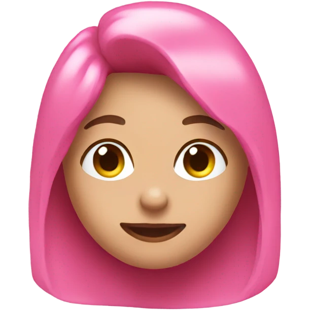 Emoji inlove pink emoji