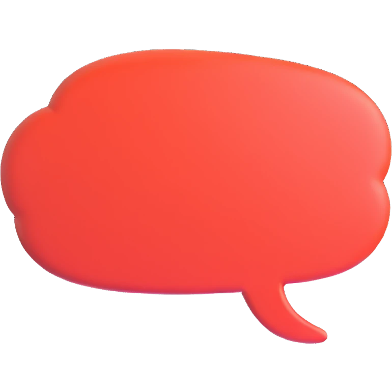 speech balloon with emojis emoji