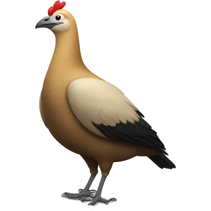 1000 pound bird emoji