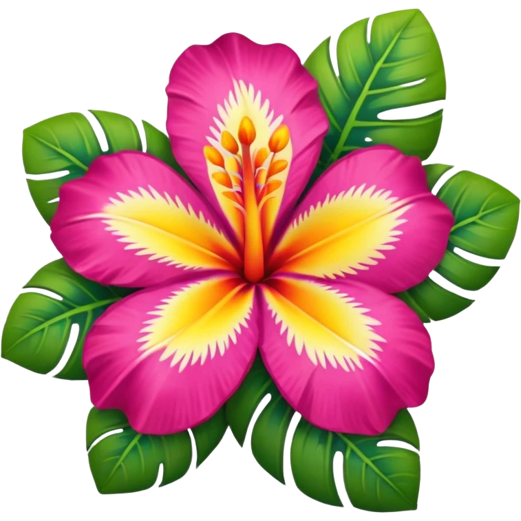 Hawaiian Flower emoji