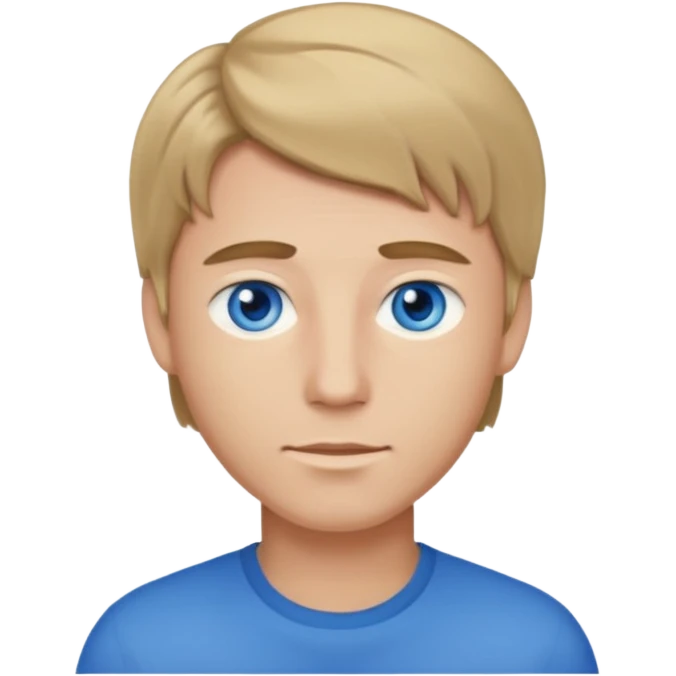 male darkblond emoji