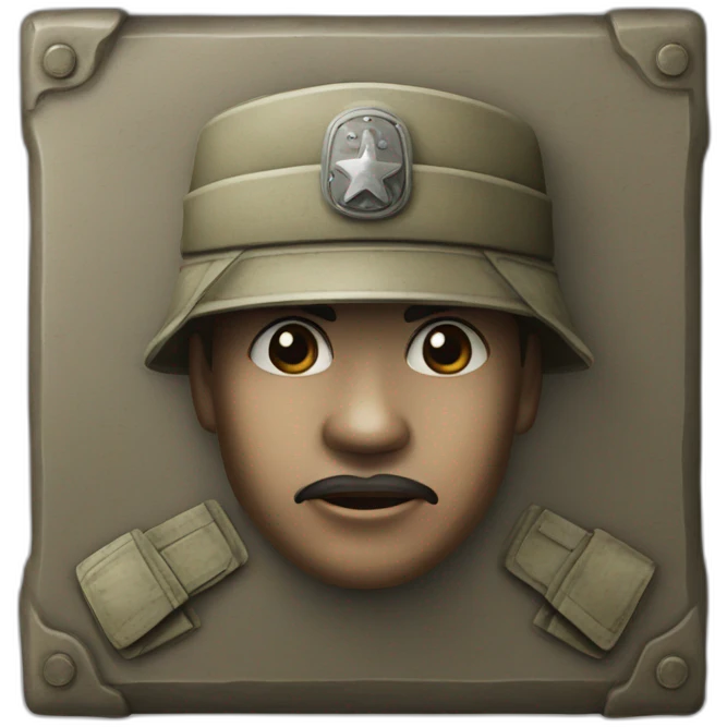 plaque militaireOG emoji